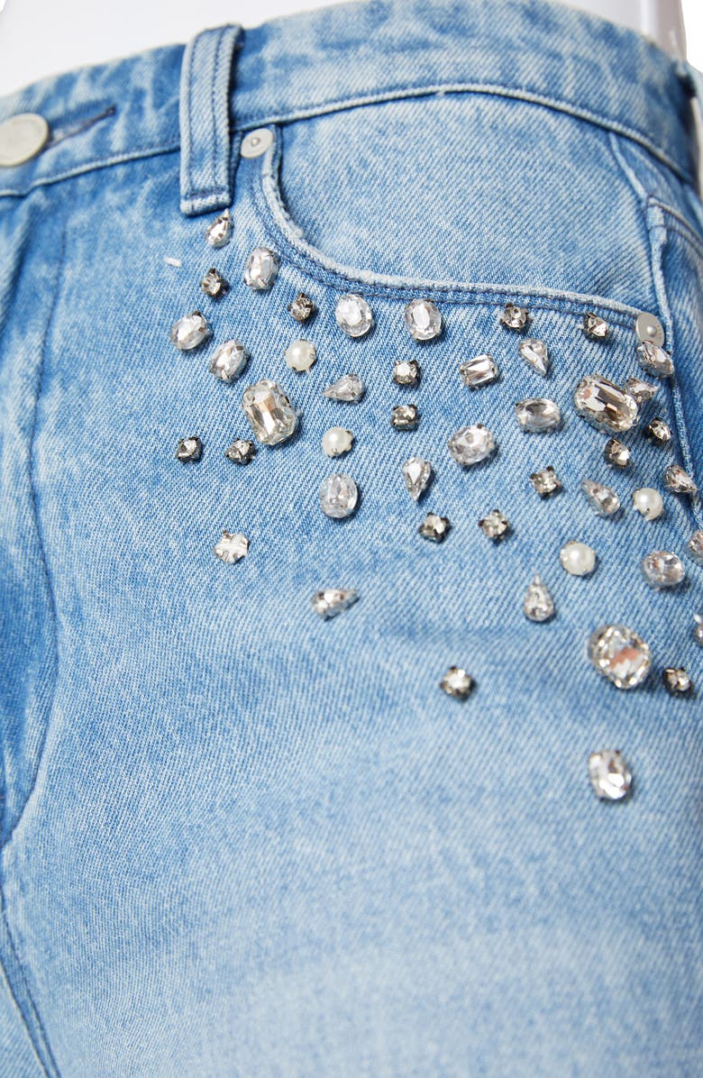 BLANKNYC The Franklin Ribcage Wide Leg Jeans, Alternate, color, 