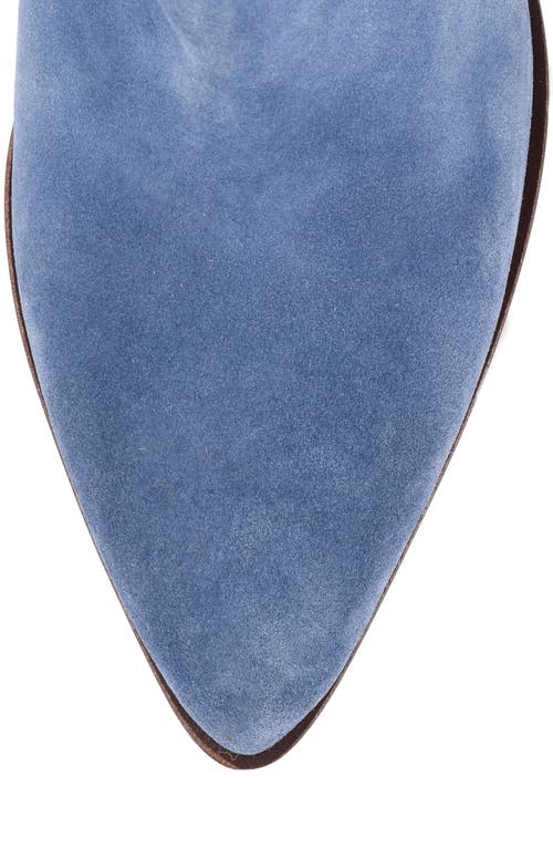 Seychelles Diva Pointed Toe Western Boot In Blue