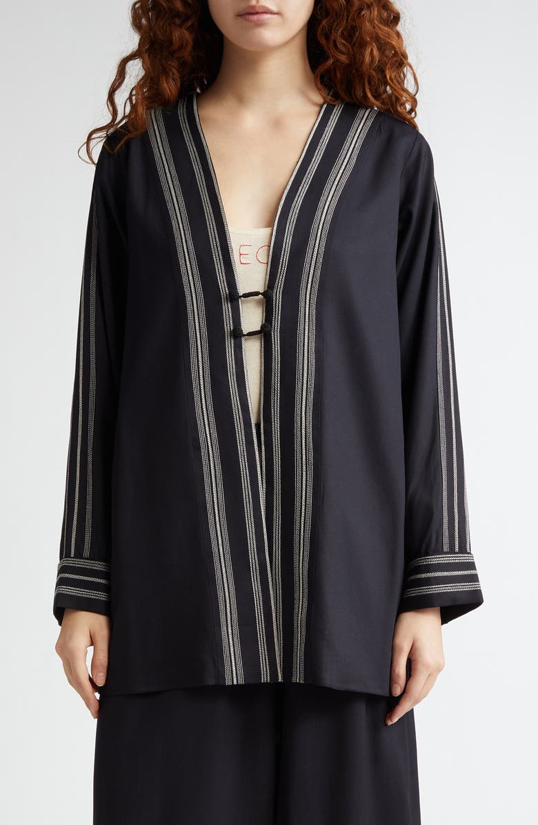 Bode Mathilde Longline Jacket, Main, color, 