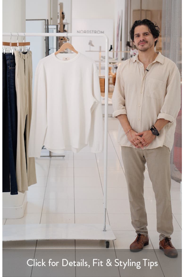 Dry Waffle Long Sleeve T-Shirt video