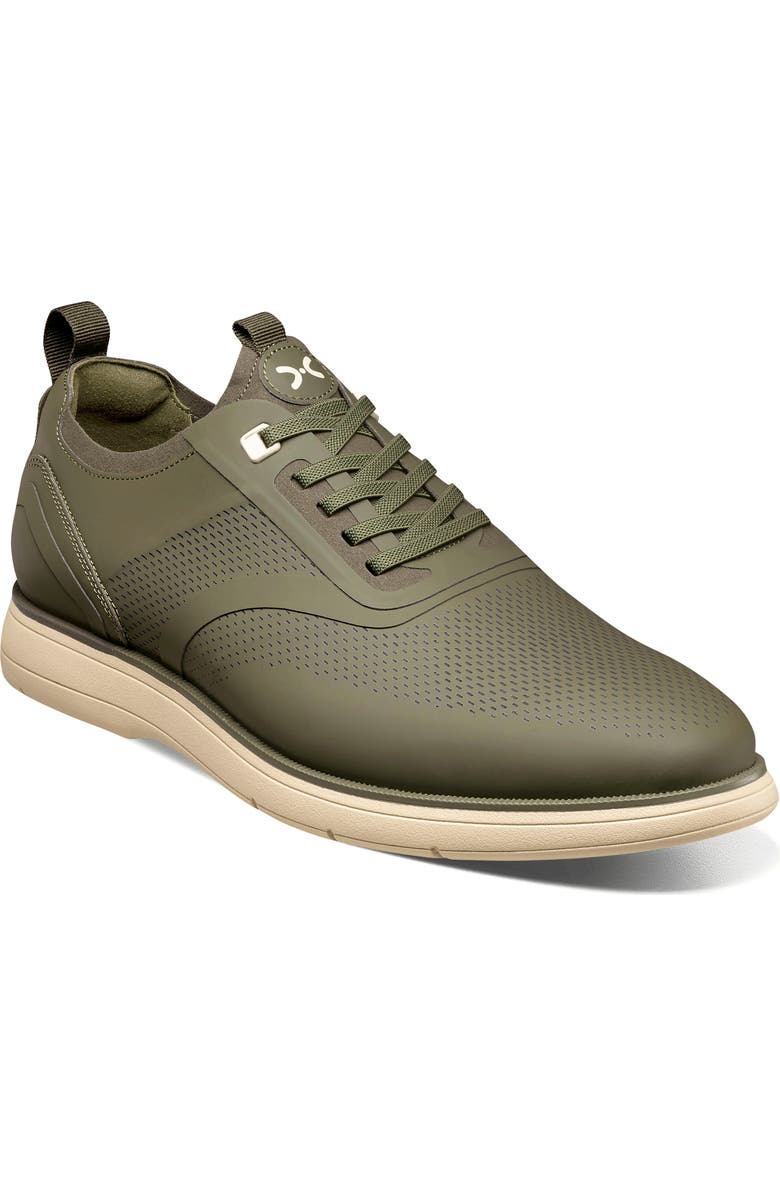 Stacy Adams Everidge Pull-On Sneaker, Main, color, Olive