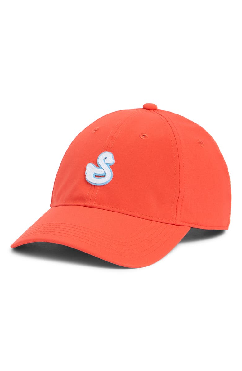 Swannies Jen Baseball Hat, Main, color, Red