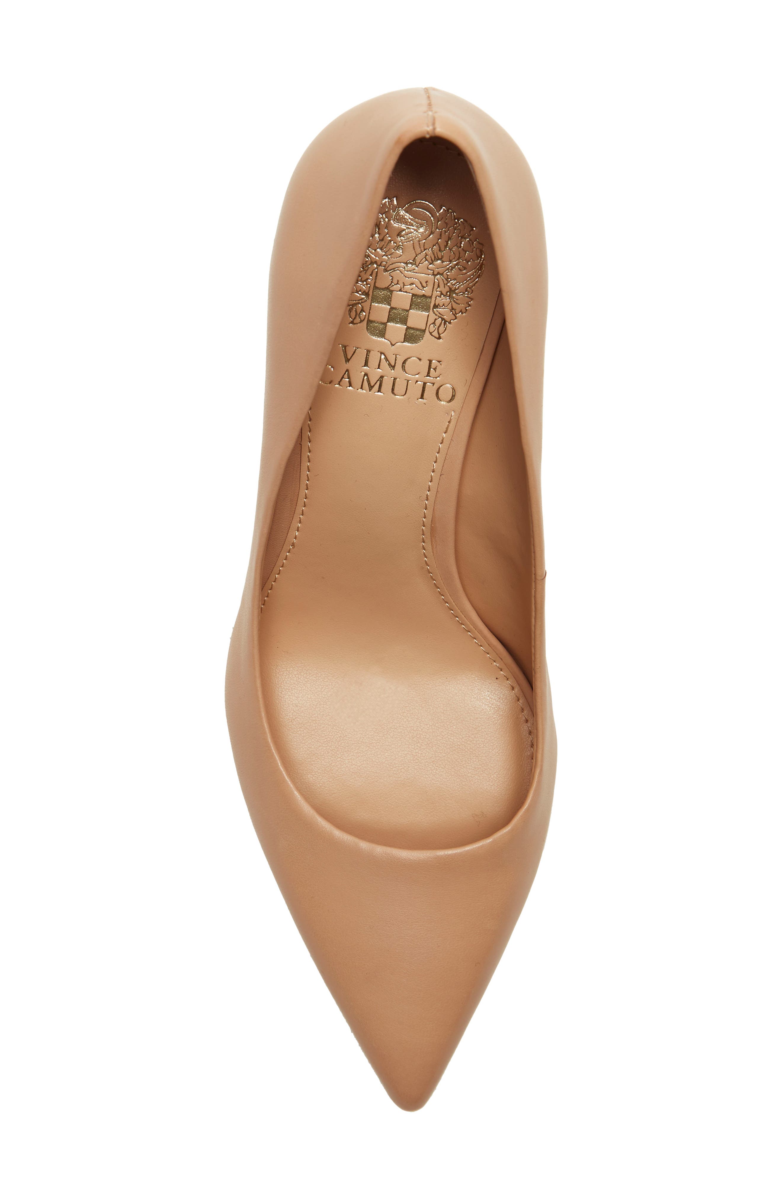 Retsie Pointed Toe Pump, Alternate, color, BUFF SUEDE