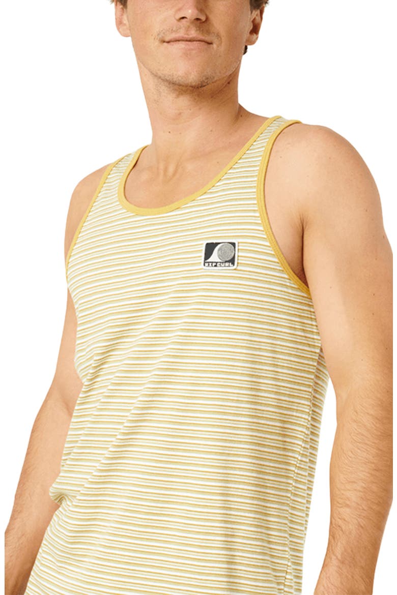 Stripe Cotton Tank, Alternate, color, BONE