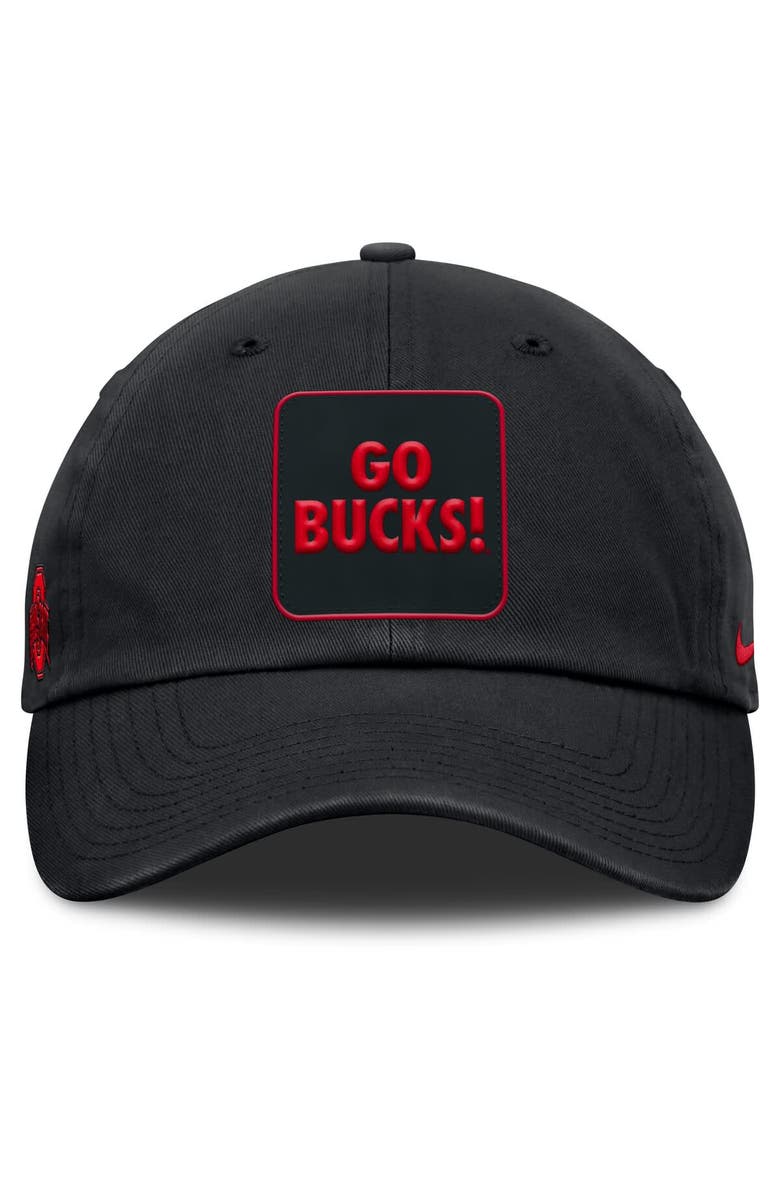 Nike Men's Nike Black Ohio State Buckeyes Local Club Adjustable Hat, Alternate, color, Black