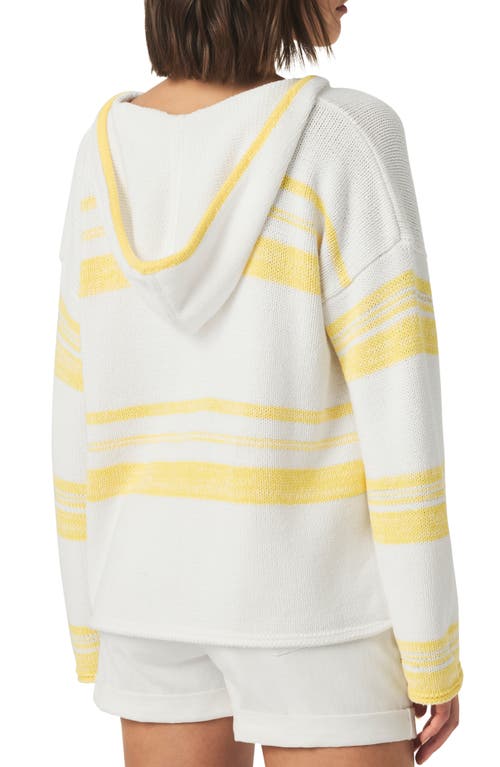 Splendid Blondie Stripe Hoodie Sweater