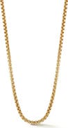 Yield of Men Men's 5mm Round Box Chain Necklace