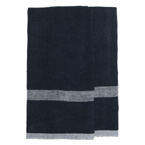 Laundered Linen Towels  - Set of 2