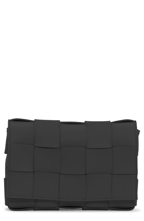 Intrecciato Leather Crossbody Bag