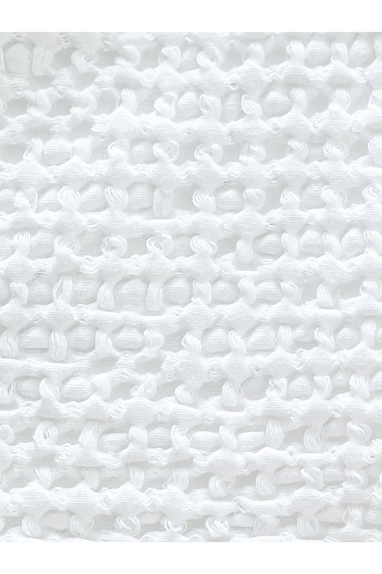 Cool Cotton Waffle Weave Pillow Cover Only, Alternate, color, White