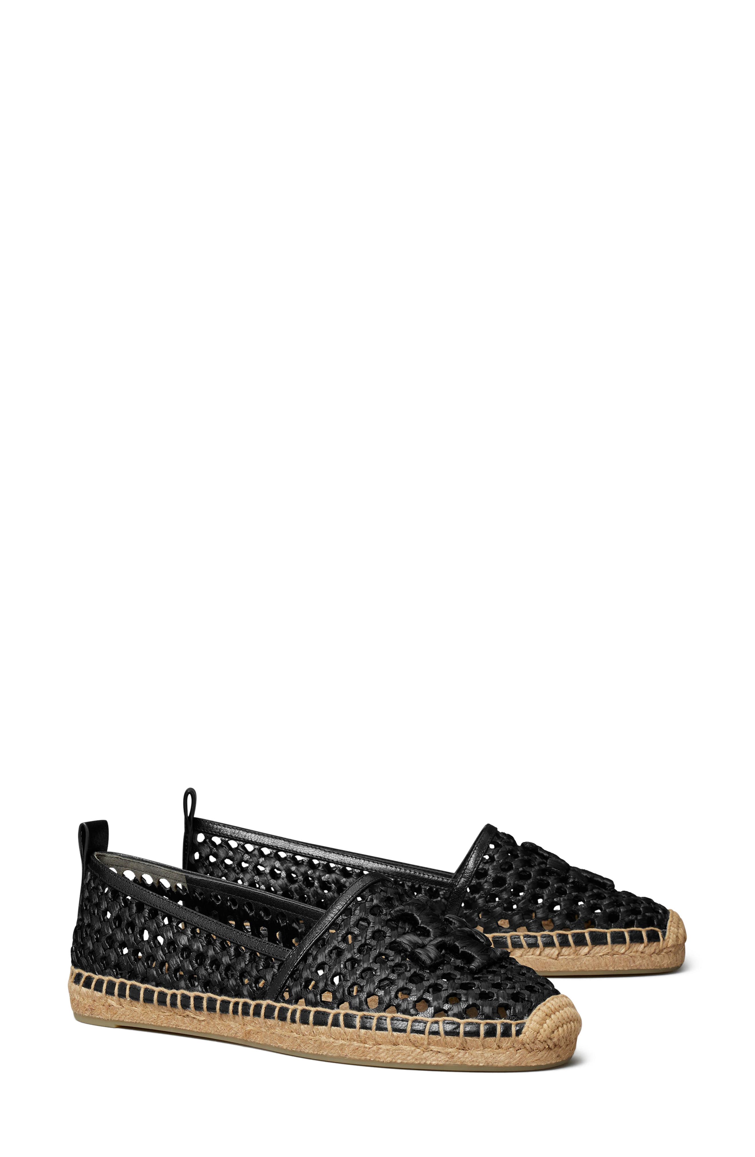 Tory Burch Double T Espadrille Flat, Main, color, 