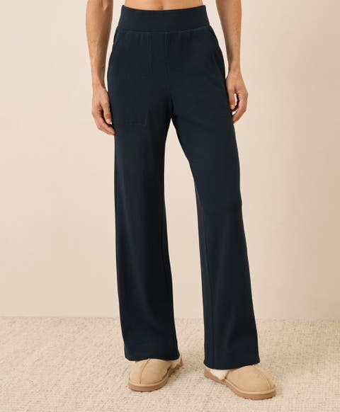 Dream Rib Wide Leg Lounge Pant