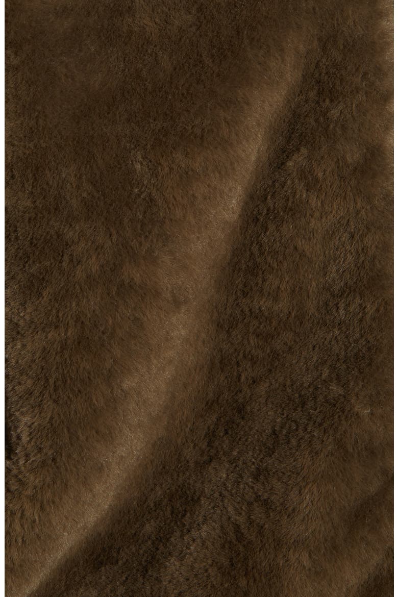 Breda Faux Fur Hooded Jacket, Alternate, color, ARMY