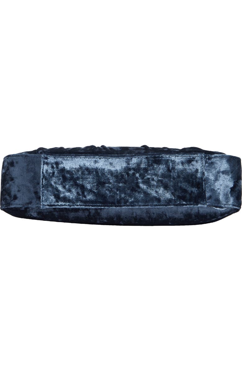 Sam Edelman Ellie Pleated Clutch, Alternate, color, Navy