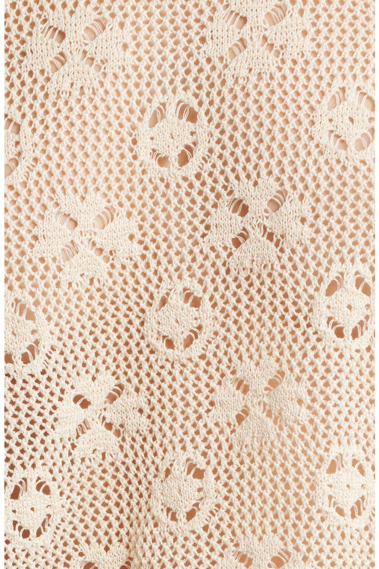 The Open Stitch Cotton Pullover, Alternate, color, NATURAL