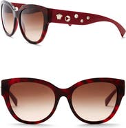 Versace Women's 56mm Butterfly Rock Icons Sunglasses