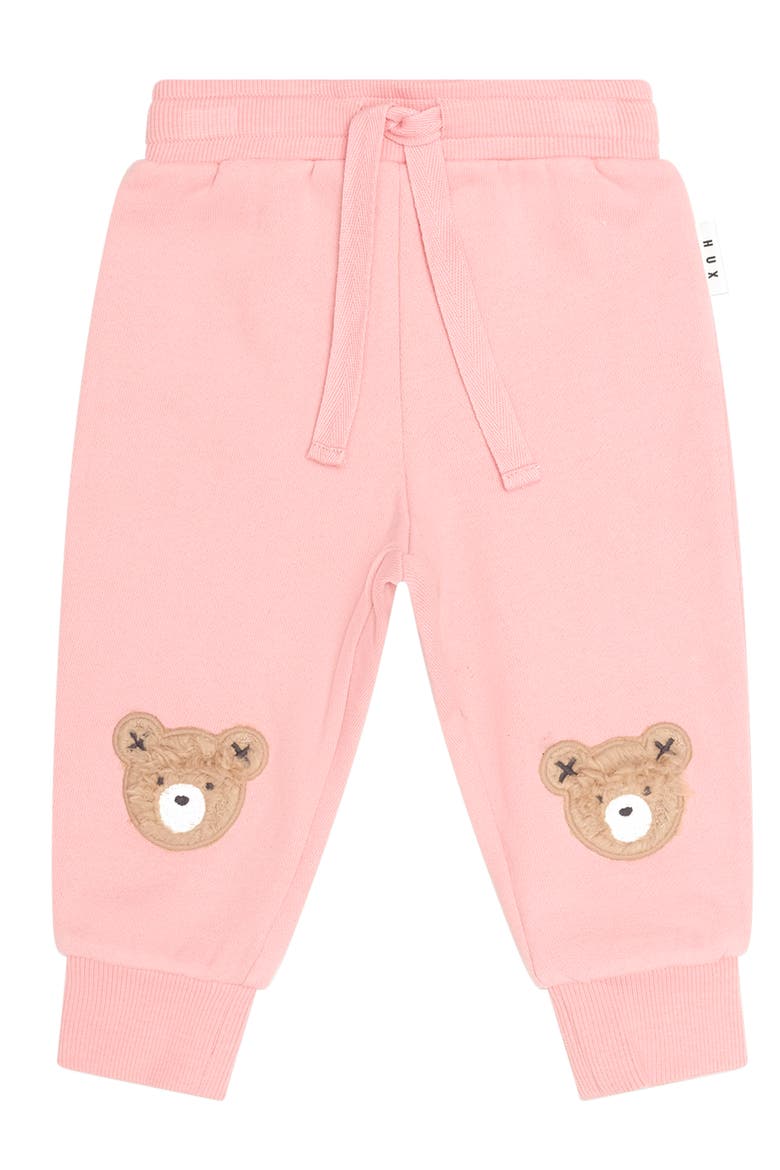 Furry Huxbear Sweatpant, Alternate, color, Vintage Pink