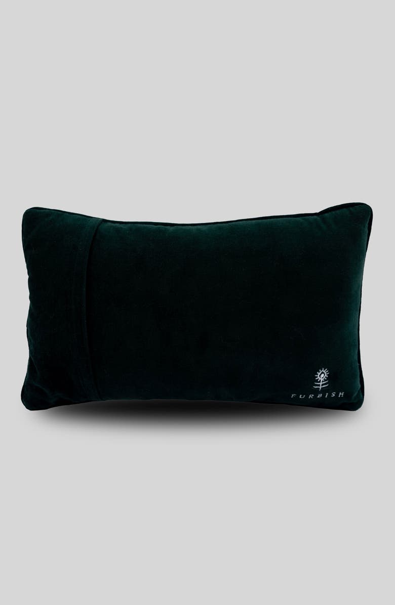 Furbish Full Send Needlepoint Pillow, Alternate, color, Full Send