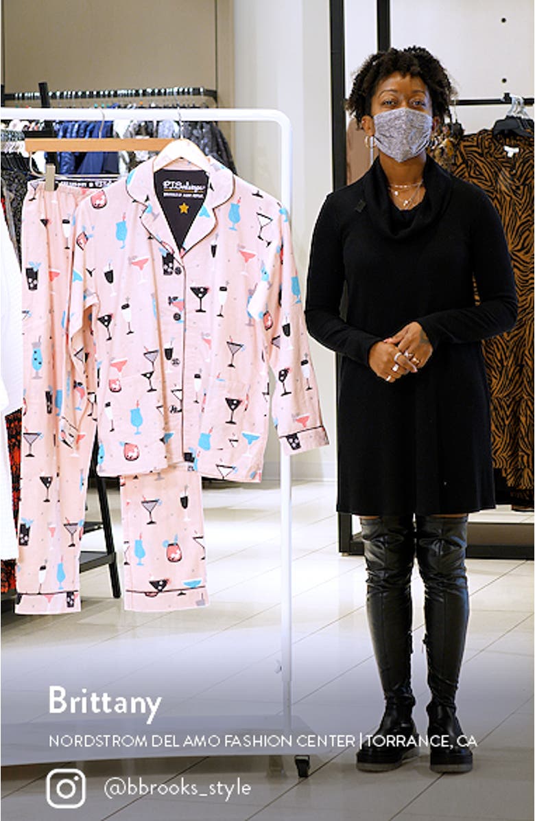 Flannel Pajamas with Headband, sales video thumbnail