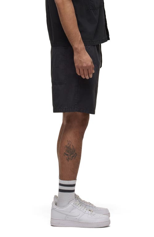 Hudson Jeans Cotton Blend Drawstring Shorts