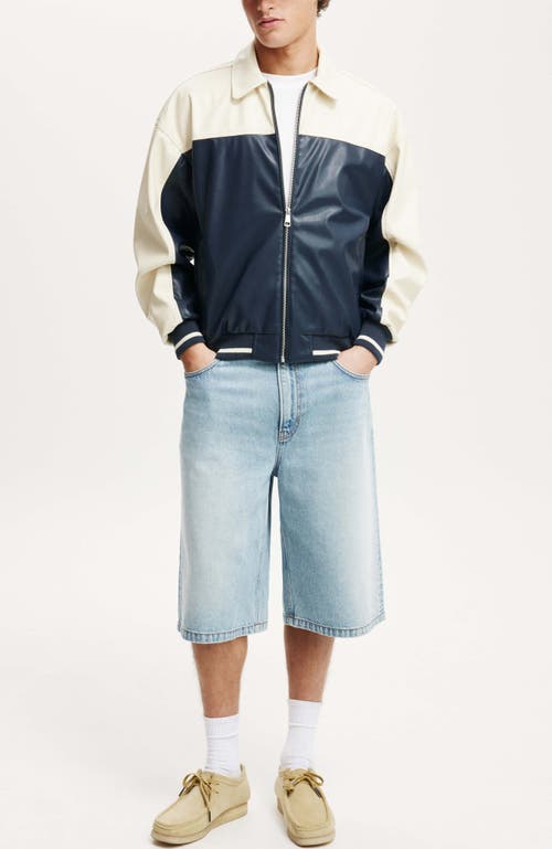 COTTON ON COTTON ON FAUX LEATHER WESTERN JACKET