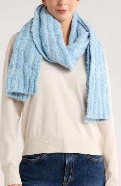 Melrose and Market Marled Cable Knit Scarf