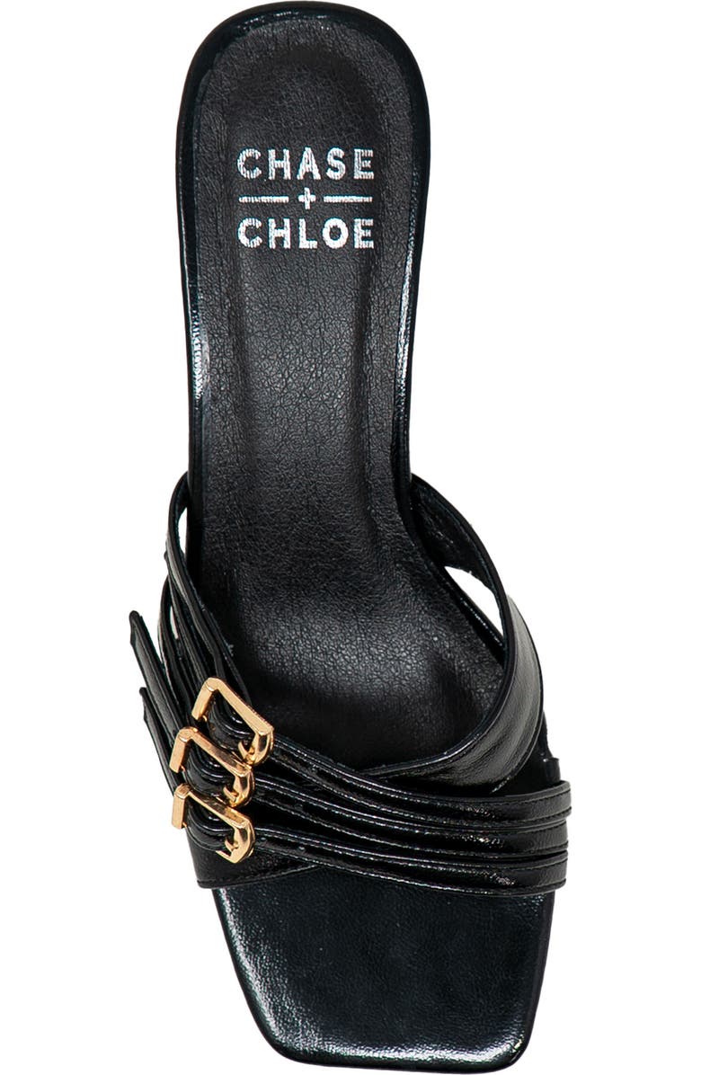 CHASE AND CHLOE Johari Slide Sandal, Alternate, color,