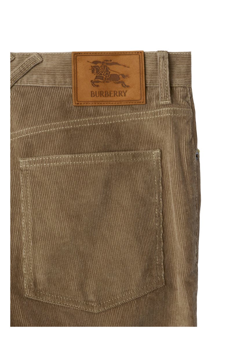 Burberry Corduroy Trousers, Alternate, color, Puddle Beige