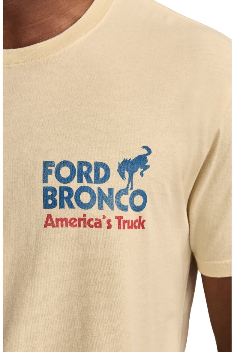 Ford Bronco Cotton Graphic T-Shirt, Alternate, color, BONE WHITE