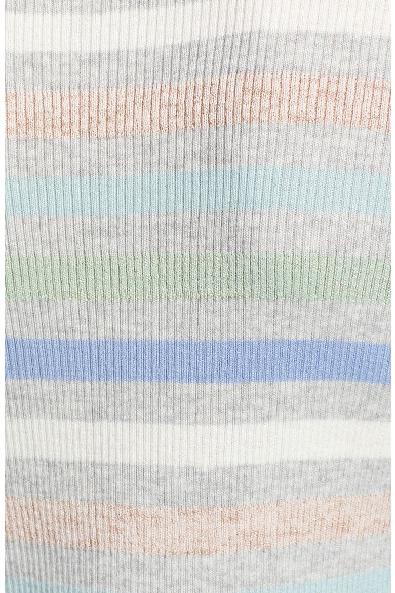 x Atlantic-Pacific Shimmer Stripe Sweater, Alternate, color, GREY MULTI STRIPE