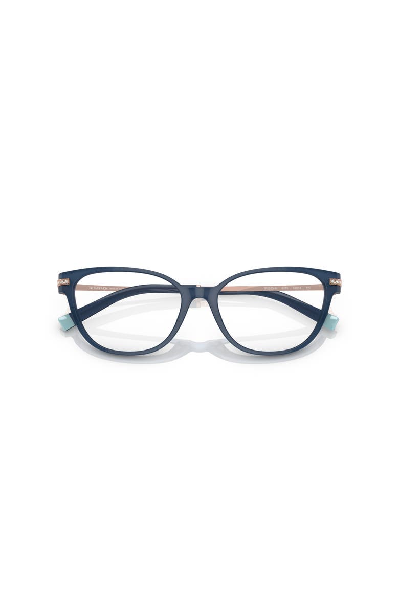 Tiffany & Co. 52mm Cat Eye optical glasses, Alternate, color, Blue