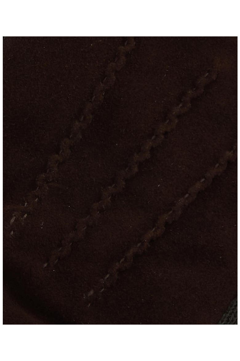Magnus Suede Fleece Lined Gloves, Alternate, color, BROWN/ OLIVE