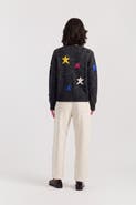Chinti & Parker Wool-Cashmere Star Round-neck Sweater