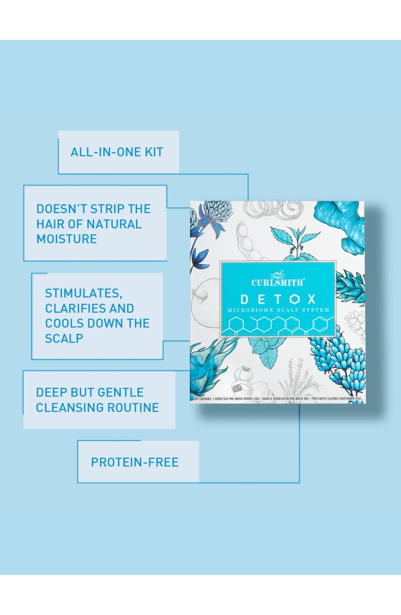 CURLSMITH Detox Microbiome Scalp Hair Care Set, Alternate, color,