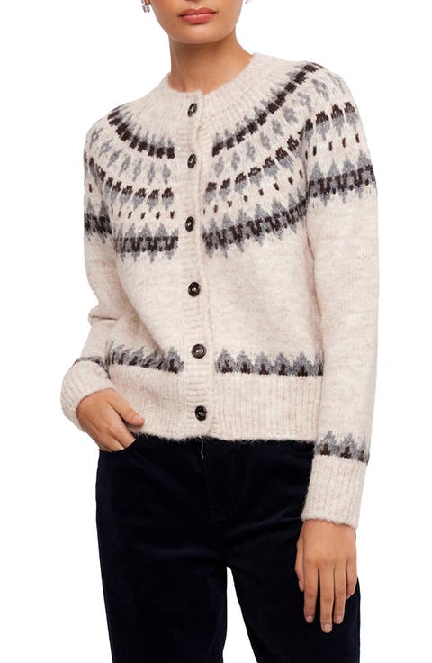 Jacquard Cardigan