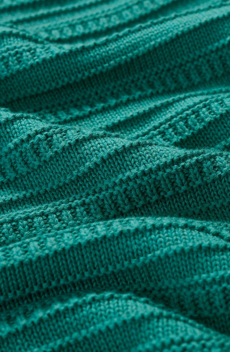 Seasalt Cornwall Tepel Organic Cotton Sweater Vest, Alternate, color, Knit Melange Tidal