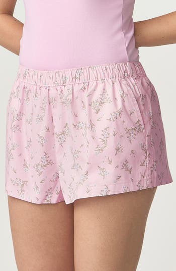 Florence By Mills Sleep Boxer Shorts In Neutral