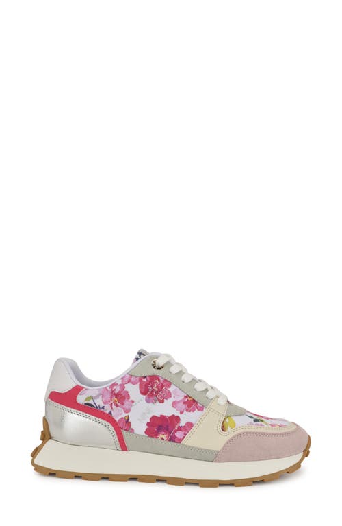 Shop Nine West Kalah Sneaker In Medium Pink