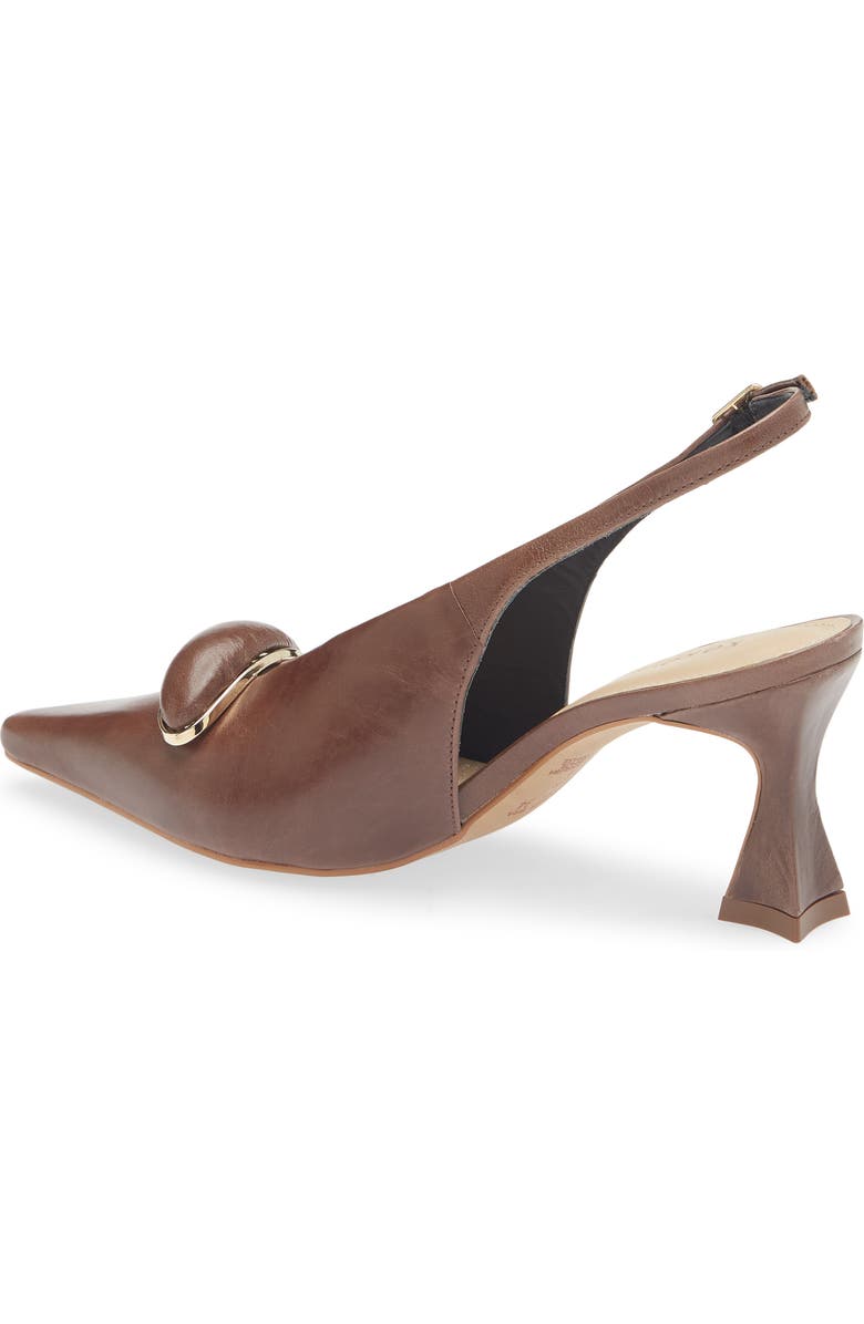 KOKO + PALENKI Penn Slingback Pump, Alternate, color, Brown Leather