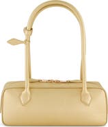 The Noli Shop Reese Metallic Leather Bag