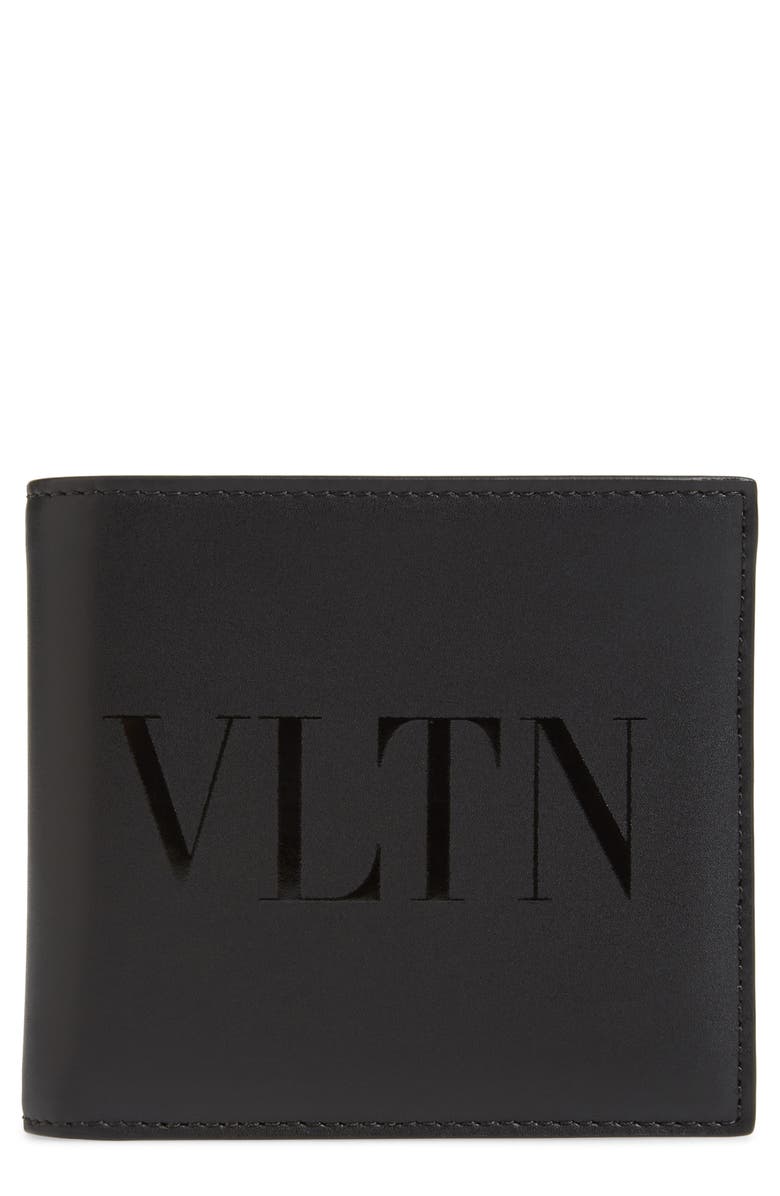 Valentino Garavani Valentino Logo Billfold Wallet, Main, color,