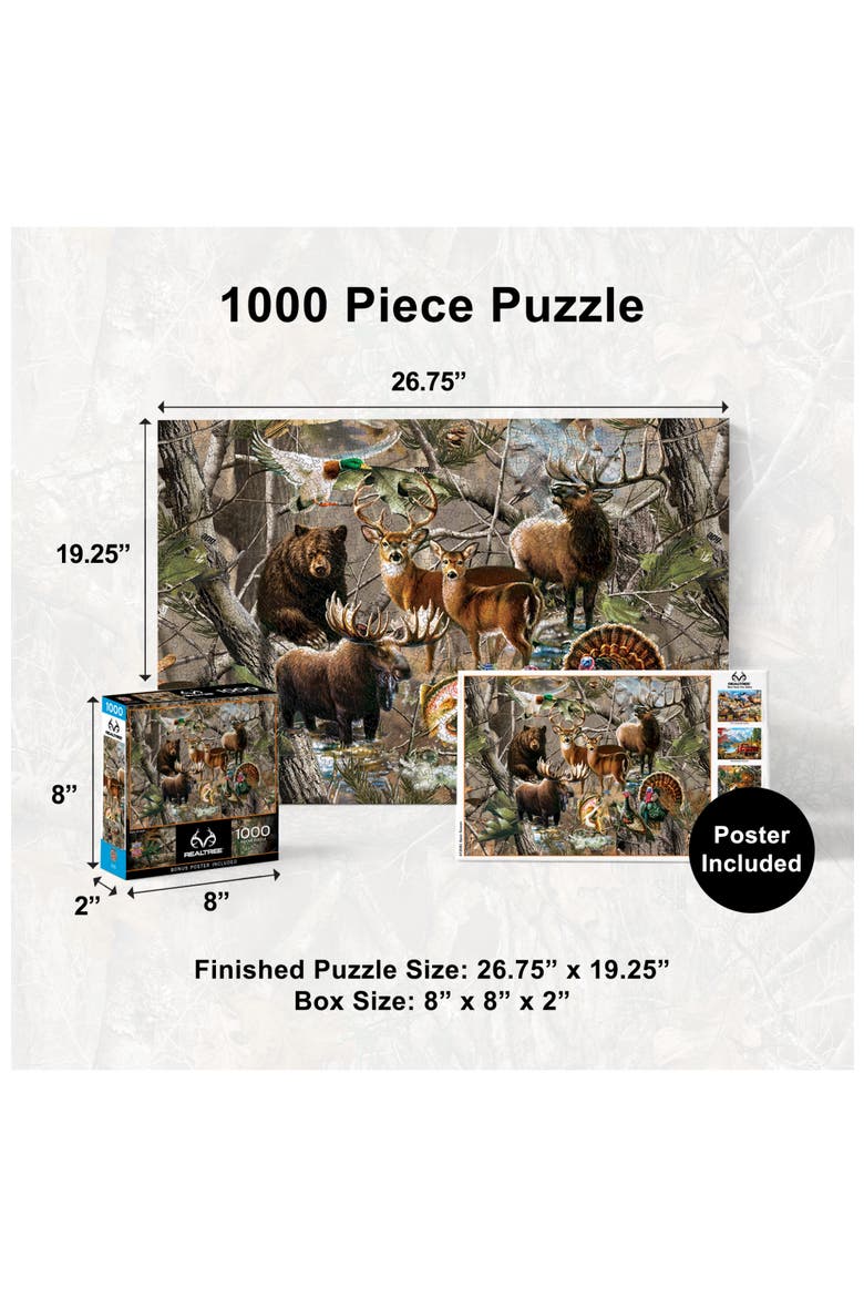 Open Season 1000 Piece Jigsaw Puzzle, Alternate, color, Multicolor