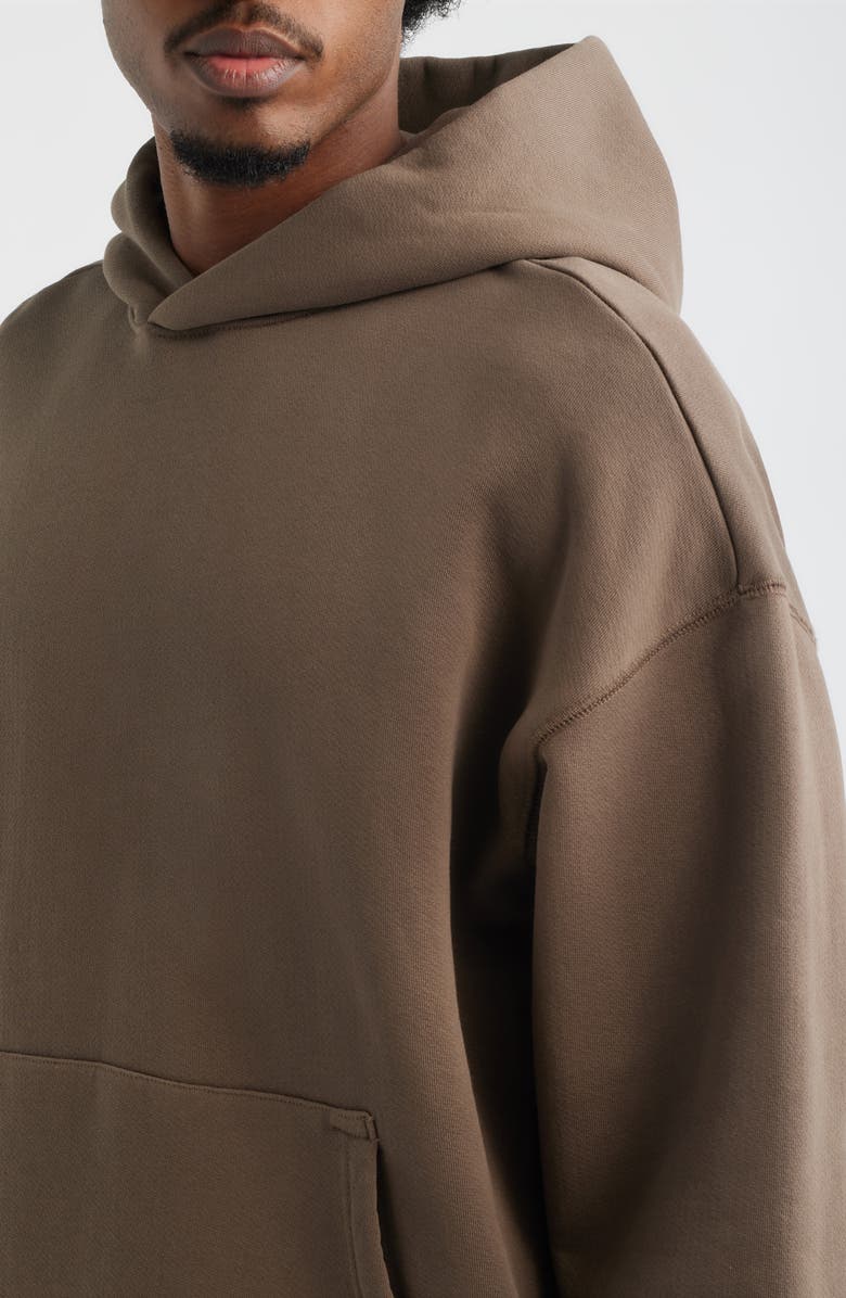 Elwood Core Cotton Fleece Hoodie, Alternate, color, Vintage Brown