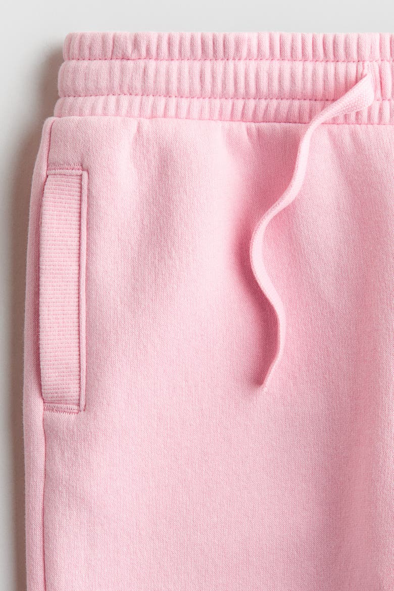 Wide Brushed-inside Joggers, Alternate, color, Light pink