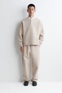 COS Scuba Knit Relaxed-Fit Barrel-Leg Joggers