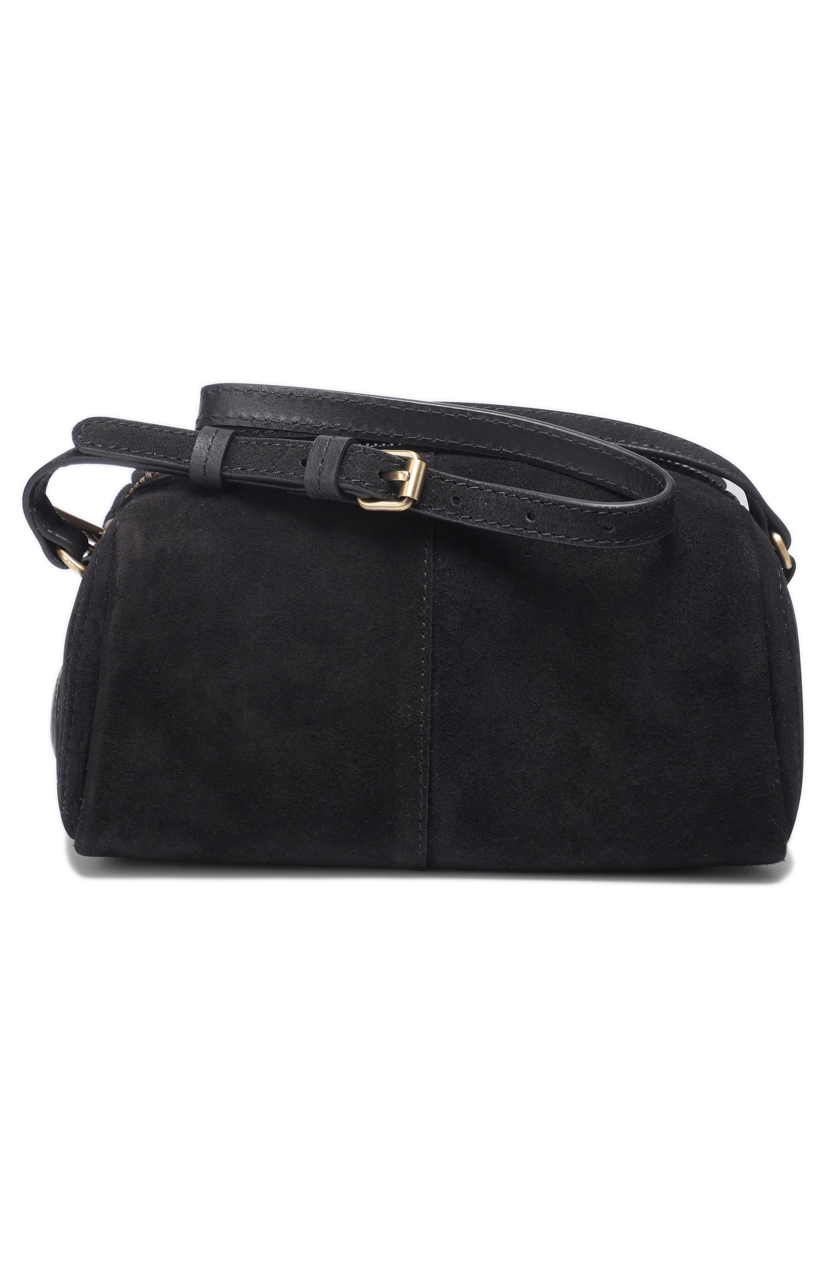 Écotorie Barrel Shoulder Bag, Alternate, color, Black