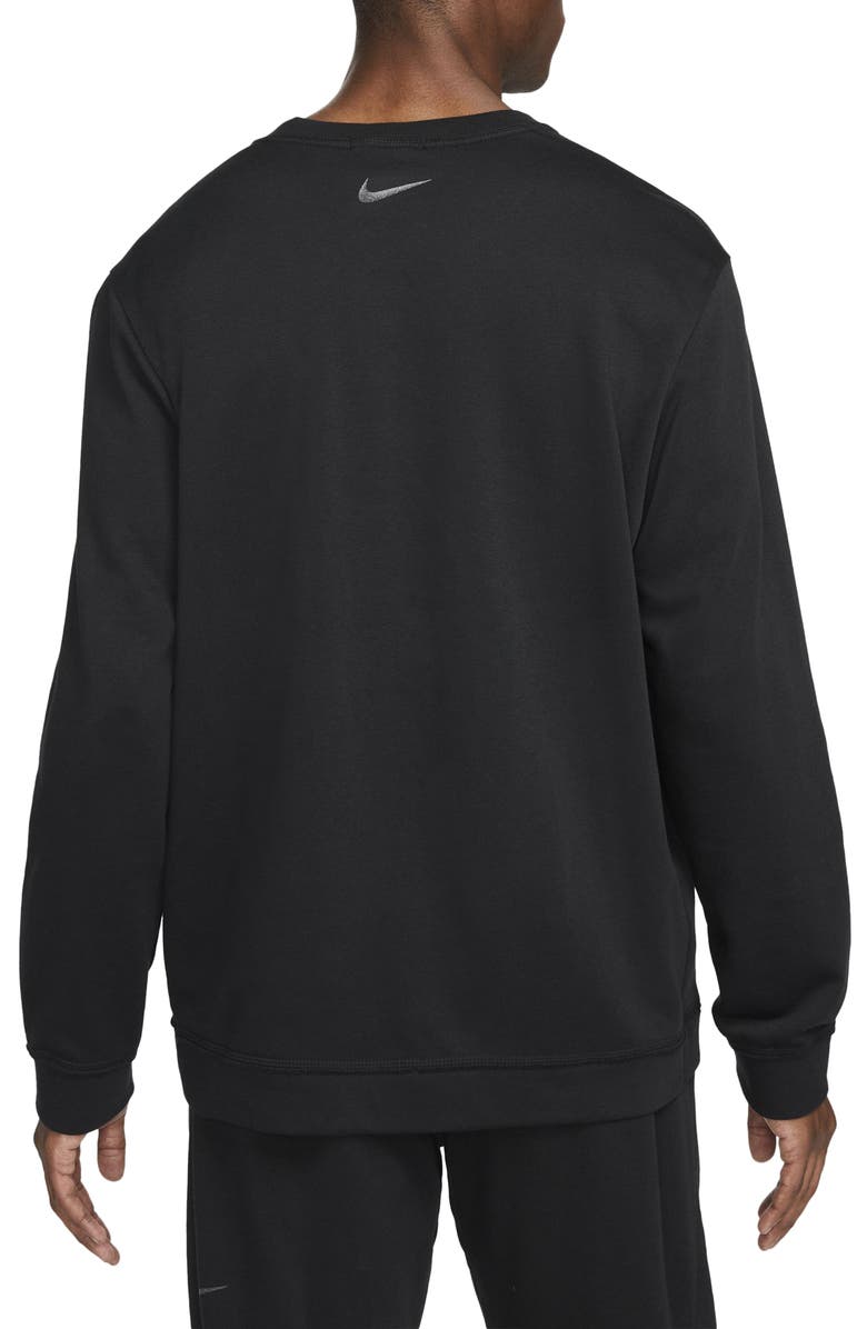 Nike Yoga Dri-FIT Crewneck Top, Alternate, color, 