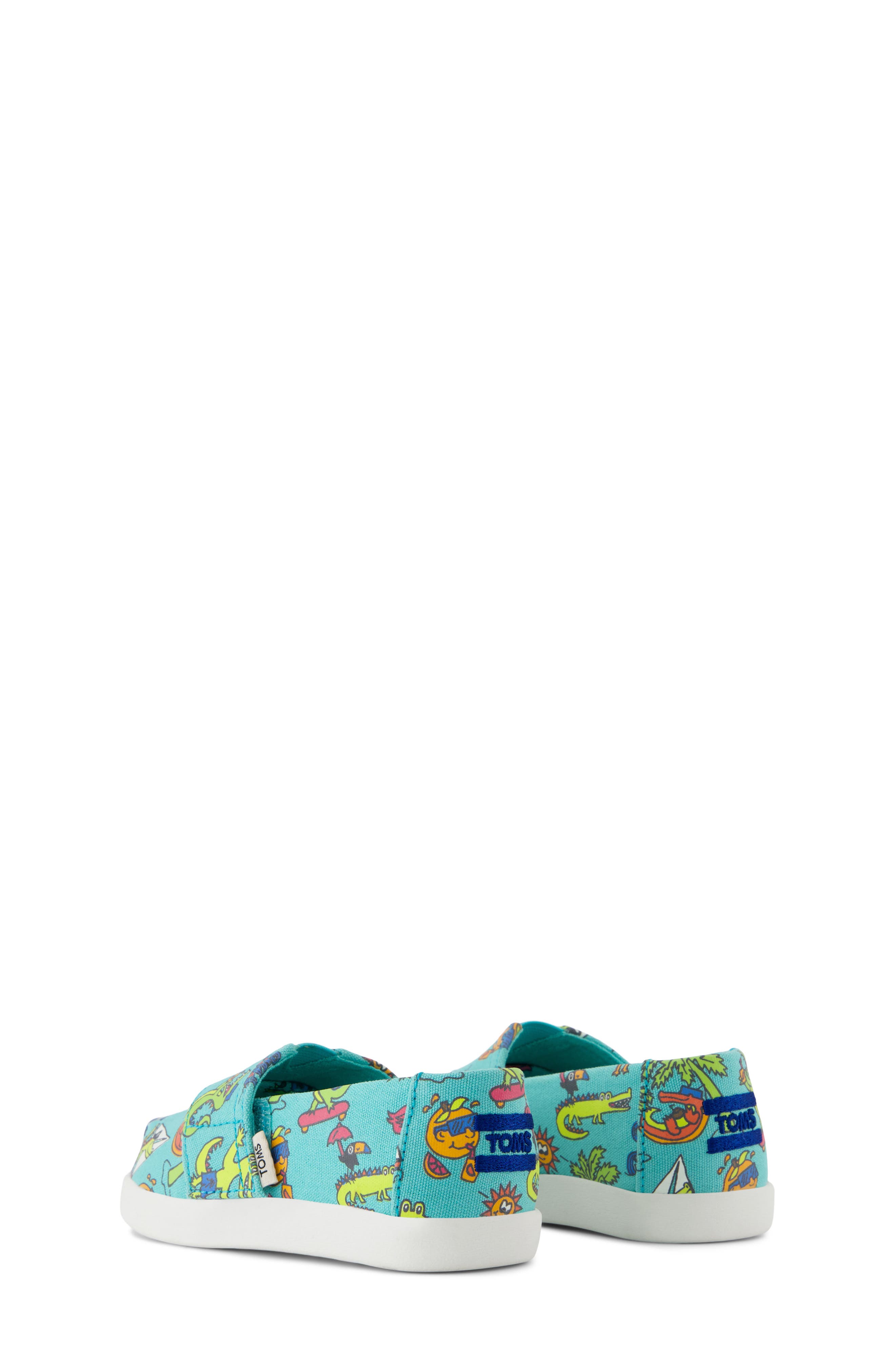 TOMS Kids' Classic Alpargata Slip-On, Alternate, color, Medium Green