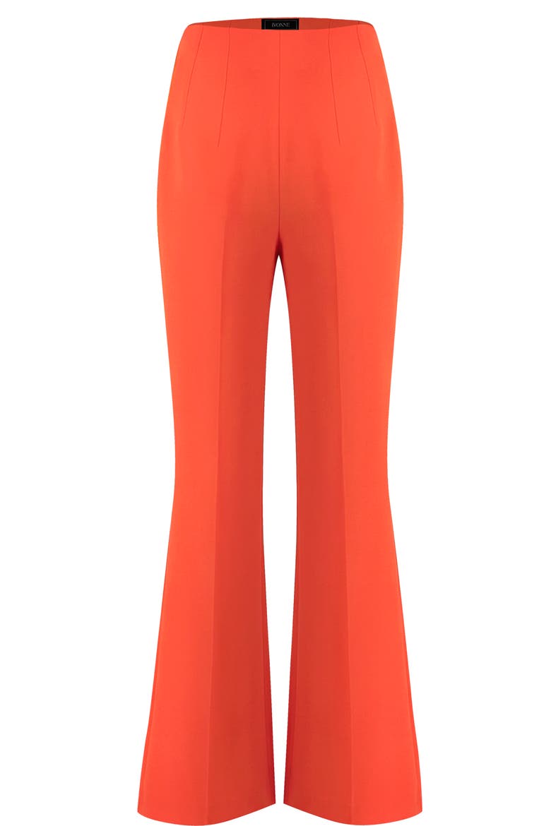 Flared Pants with Pockets, Alternate, color, Orange
