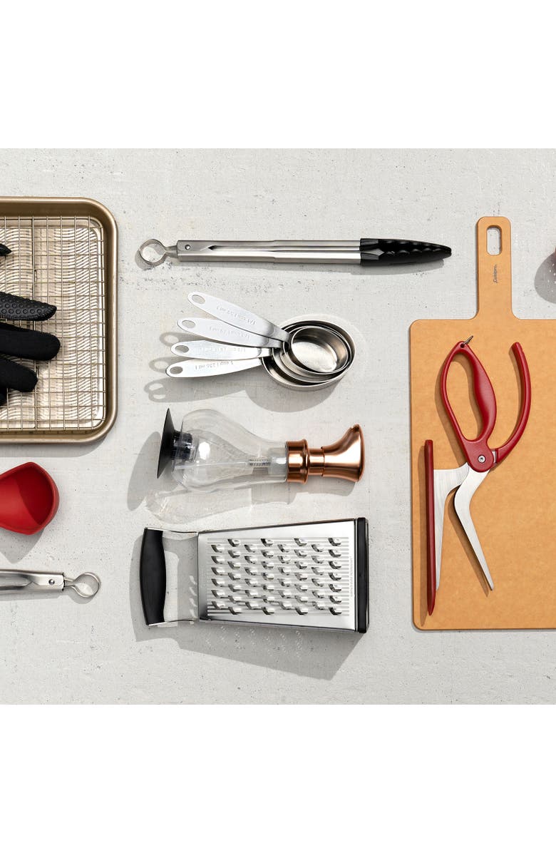 CUISIPRO 12 Inch Silicone Locking Tongs, Alternate, color, Black